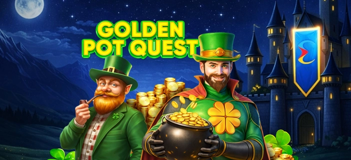 🍀 Golden Pot Quest — câștigă o parte din fondul de premiere!