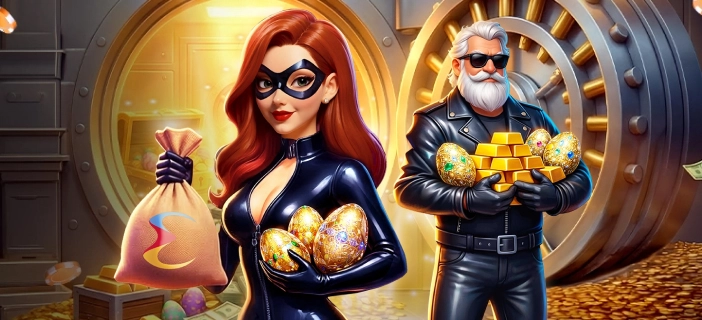 Grand Easter Heist — un turneu uriaș de la Endorphina! 🐰💰